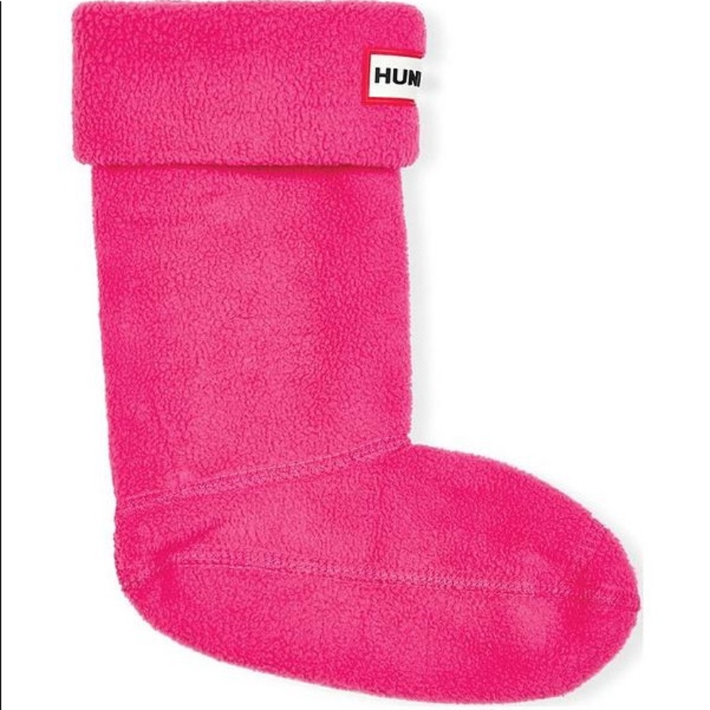Hunter kids pink stockings size large NWT